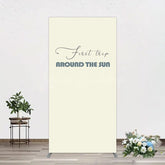 Lofaris First Trip Around The Sun Birthday Rectangle Backdrop